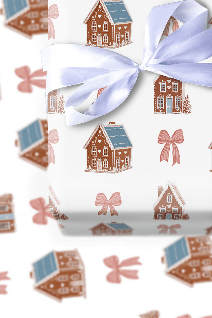 Frosted Haven - Wrapping Paper - Aspen & Arlo