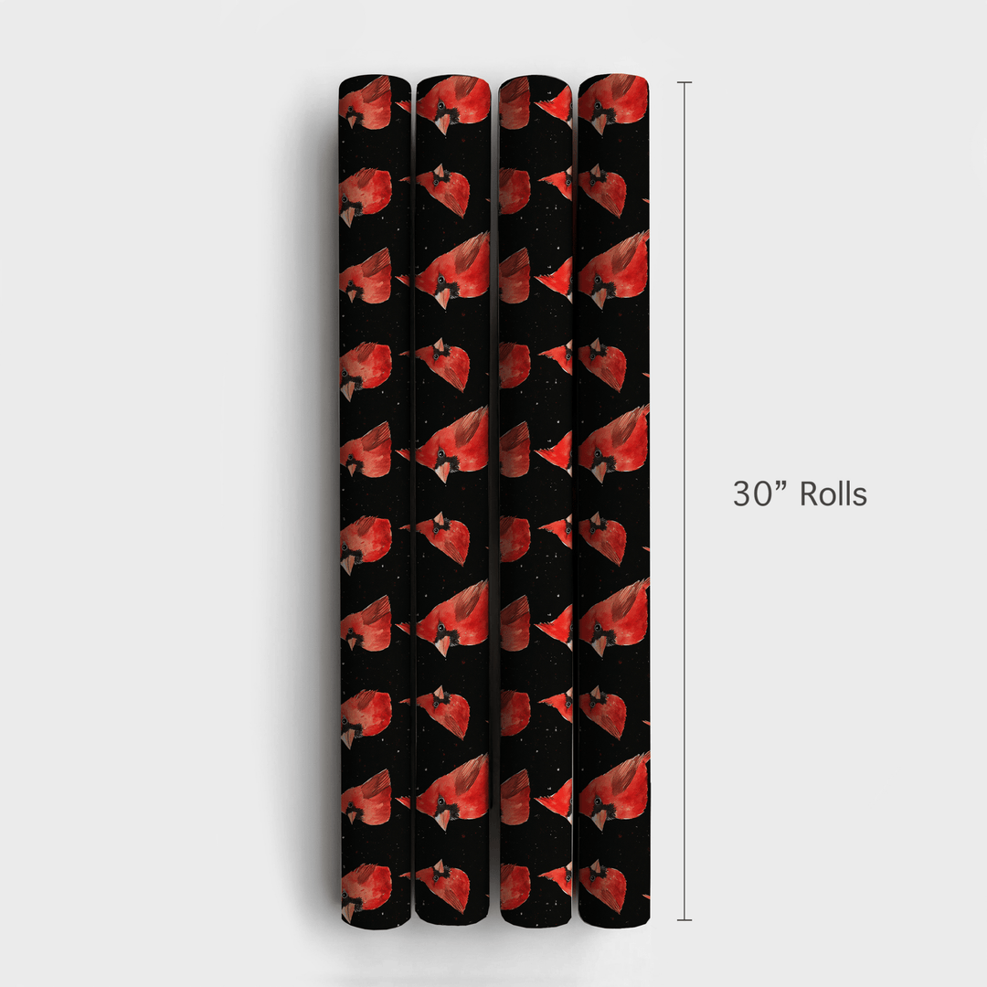 Let's Go Cardinals - Wrapping Paper - Aspen & Arlo