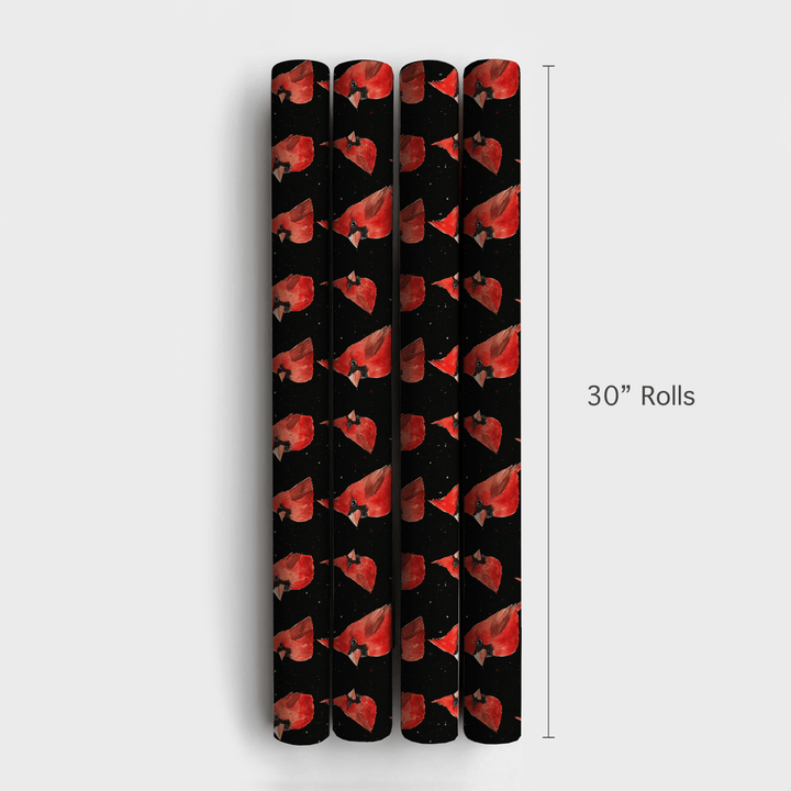 Let's Go Cardinals - Wrapping Paper - Aspen & Arlo
