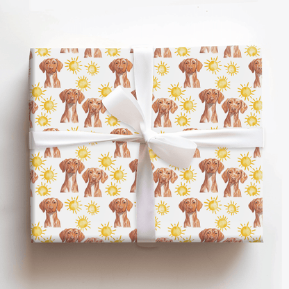 Sunny Day with the Vizslas - Wrapping Paper - Aspen & Arlo