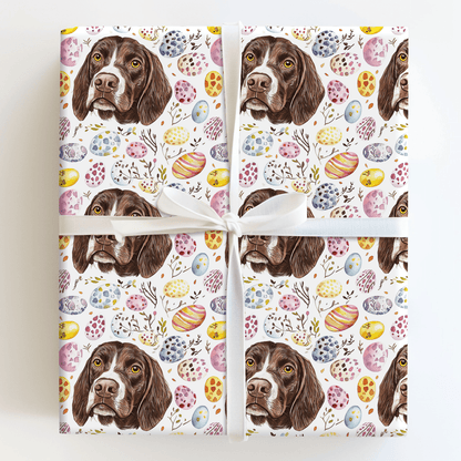 Easter Eggs with the GSP - Wrapping Paper - Aspen & Arlo
