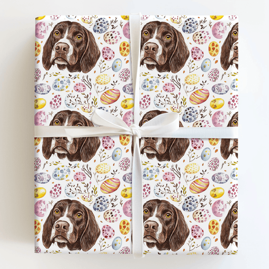 Easter Eggs with the GSP - Wrapping Paper - Aspen & Arlo
