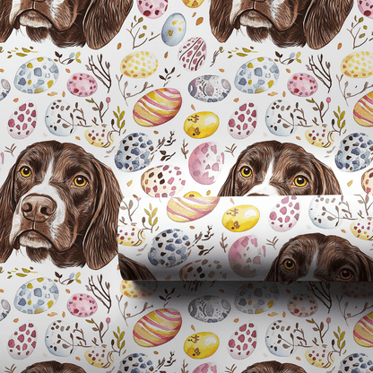 Easter Eggs with the GSP - Wrapping Paper - Aspen & Arlo