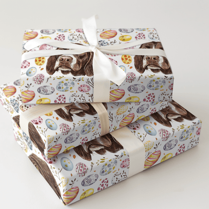 Easter Eggs with the GSP - Wrapping Paper - Aspen & Arlo