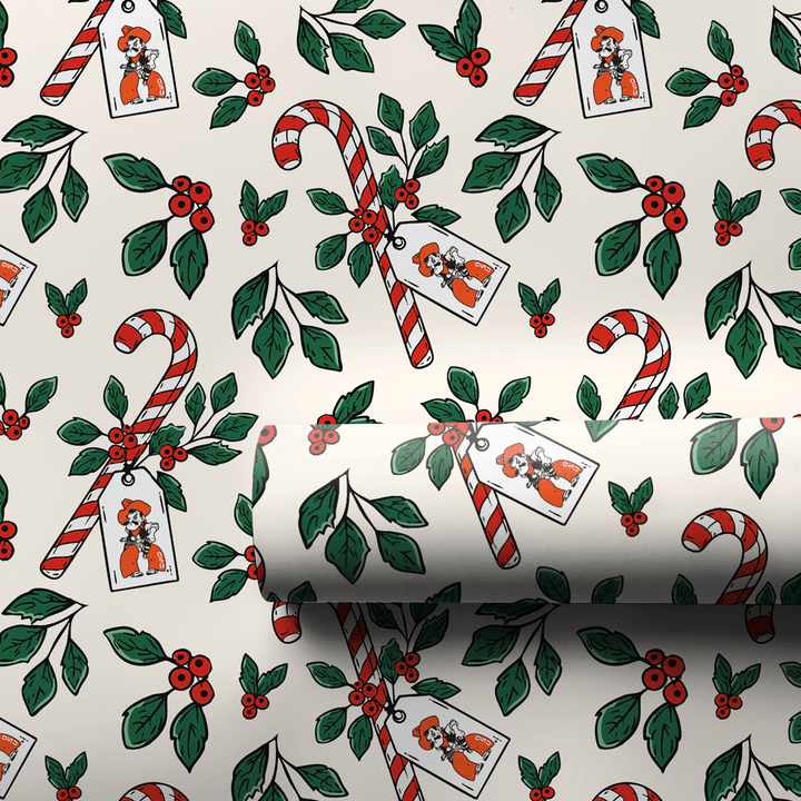 Peppermint Pete - Wrapping Paper - Aspen & Arlo