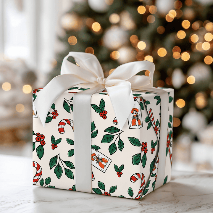 Peppermint Pete - Wrapping Paper - Aspen & Arlo