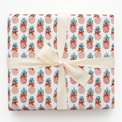 Fir Sure in Red - Wrapping Paper - Aspen & Arlo