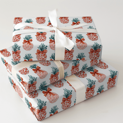 Fir Sure in Red - Wrapping Paper - Aspen & Arlo