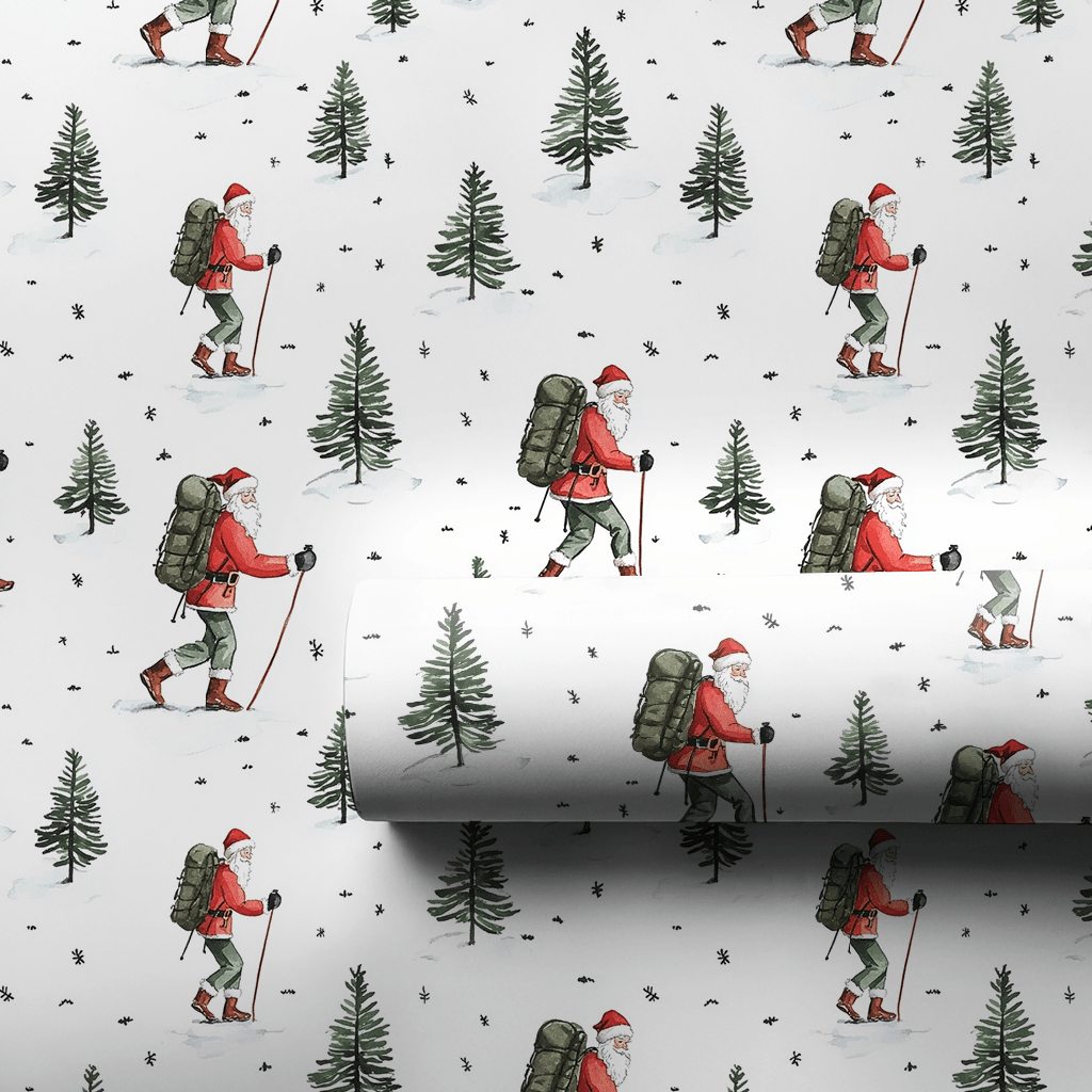 Hiking Holly Hills - Wrapping Paper - Aspen & Arlo