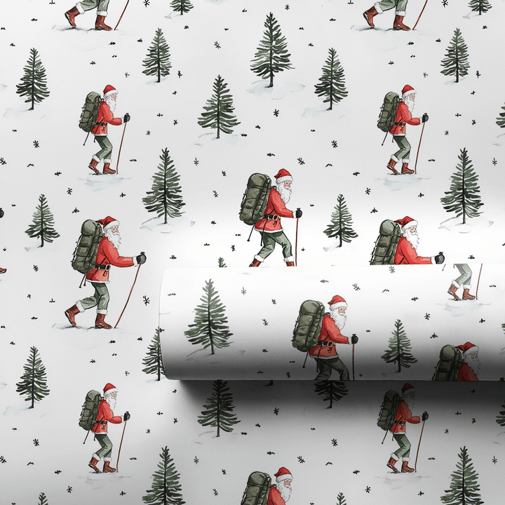 Hiking Holly Hills - Wrapping Paper - Aspen & Arlo