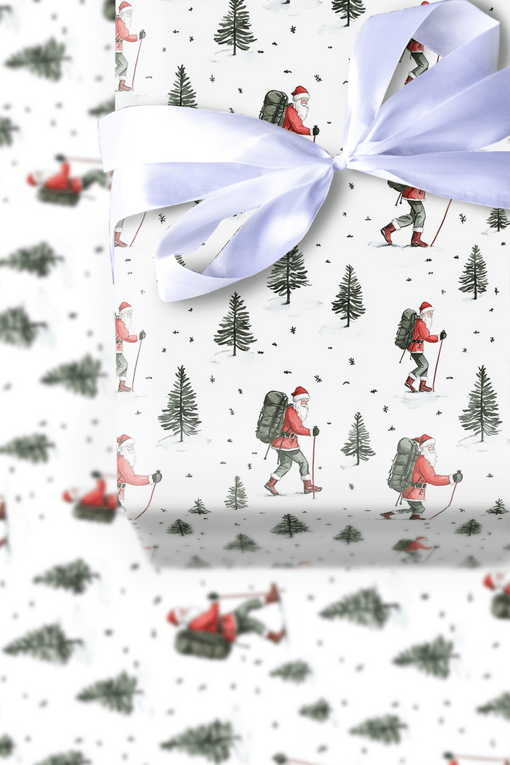 Hiking Holly Hills - Wrapping Paper - Aspen & Arlo