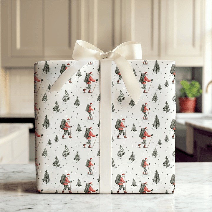 Hiking Holly Hills - Wrapping Paper - Aspen & Arlo