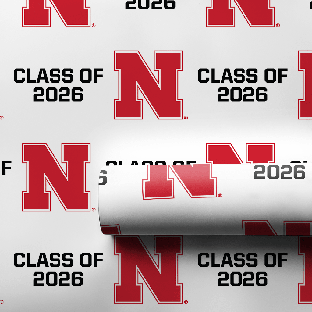 Nebraska Class of 2026 - Wrapping Paper - Aspen & Arlo