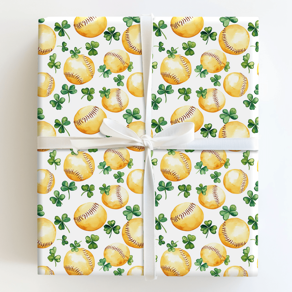 Strike Gold Not Outs - Wrapping Paper - Aspen & Arlo