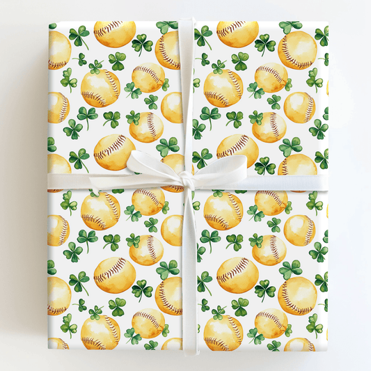 Strike Gold Not Outs - Wrapping Paper - Aspen & Arlo