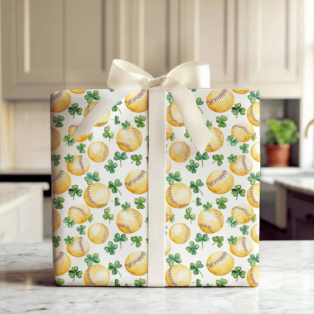 Strike Gold Not Outs - Wrapping Paper - Aspen & Arlo