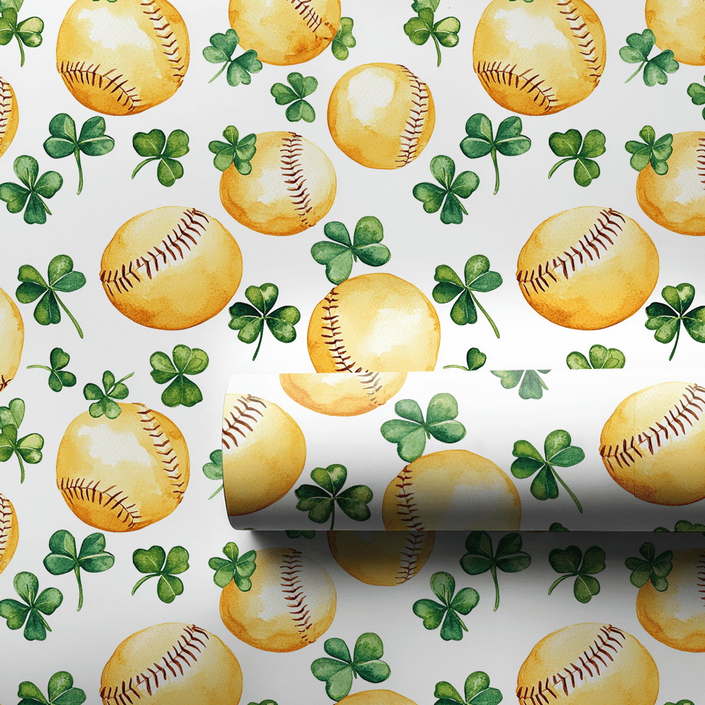 Strike Gold Not Outs - Wrapping Paper - Aspen & Arlo