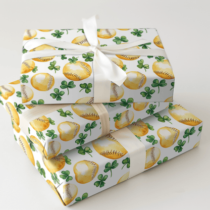 Strike Gold Not Outs - Wrapping Paper - Aspen & Arlo
