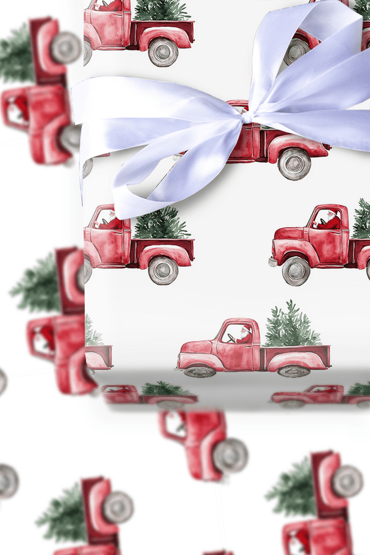 To the Tree Farm - Wrapping Paper - Aspen & Arlo