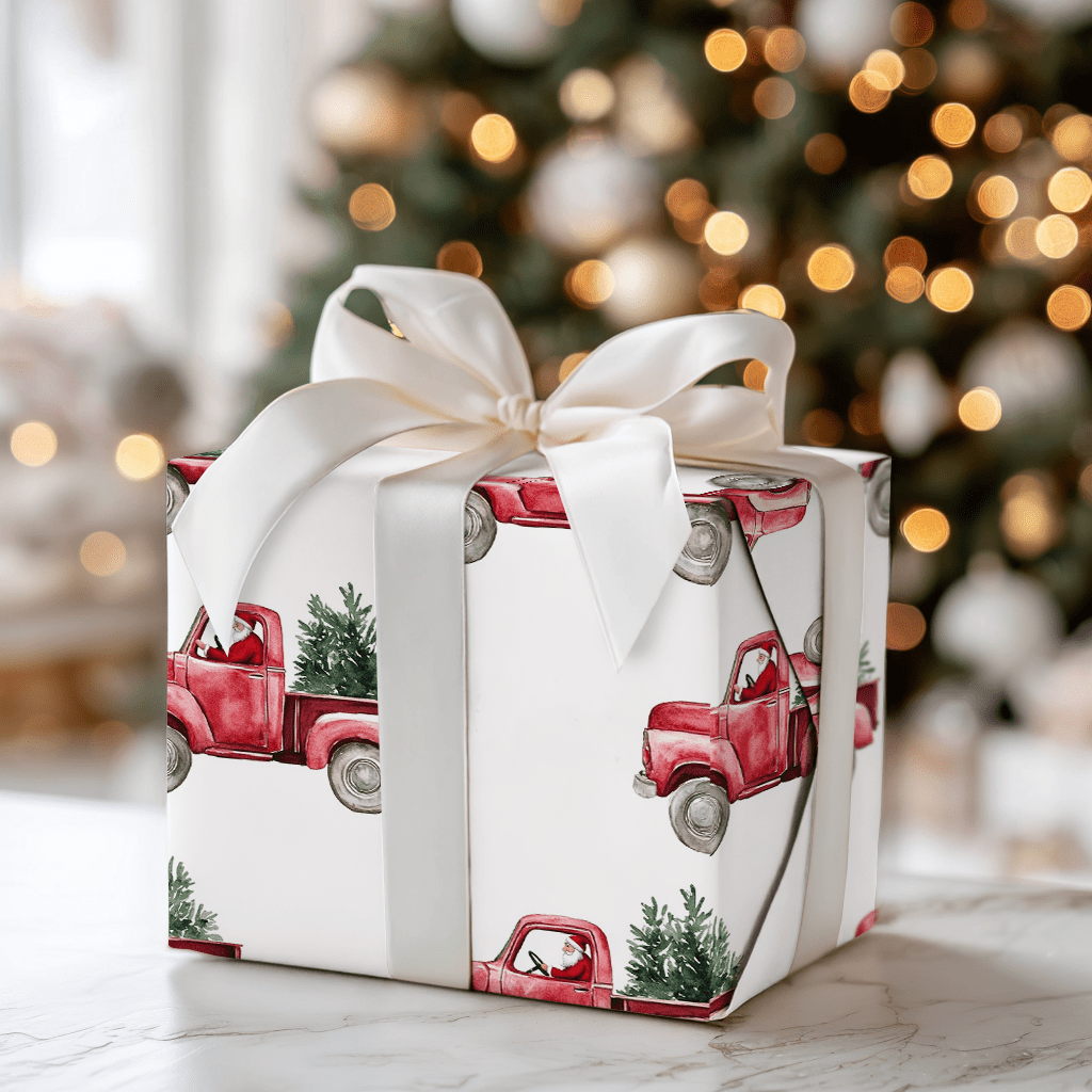 To the Tree Farm - Wrapping Paper - Aspen & Arlo