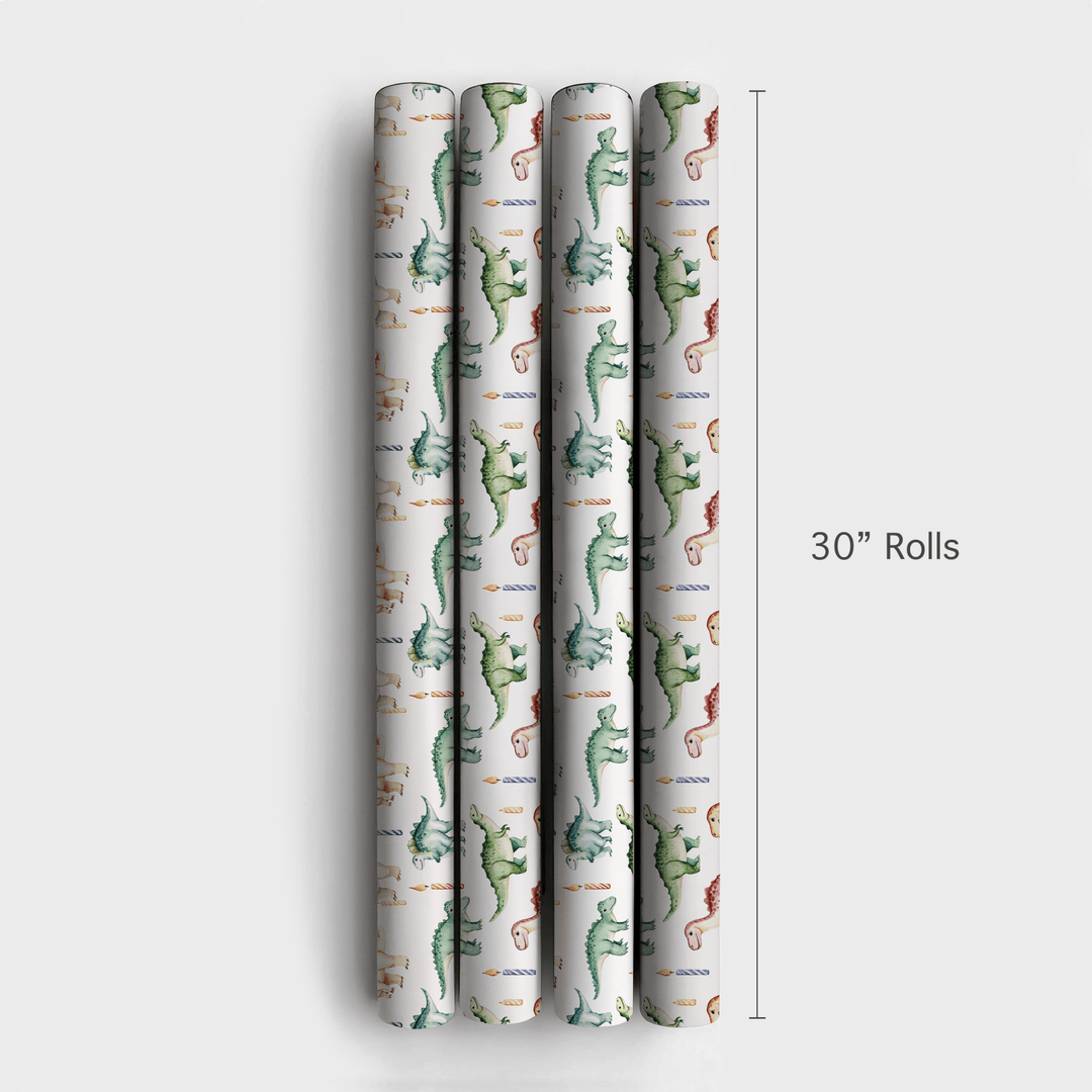 Prehistorical Party - Wrapping Paper - Aspen & Arlo