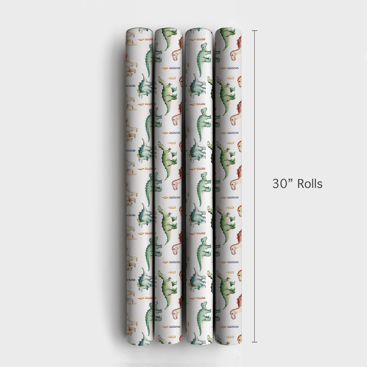 Prehistorical Party - Wrapping Paper - Aspen & Arlo