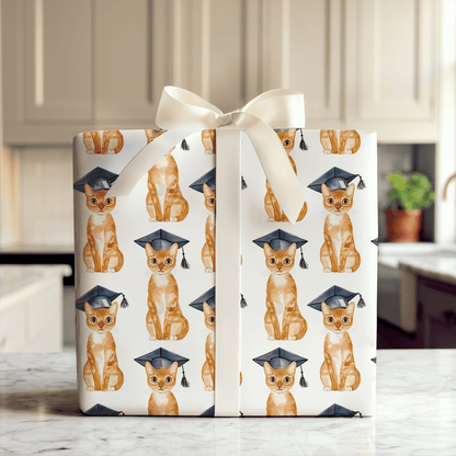 Abyssinian Graduate - Wrapping Paper - Aspen & Arlo