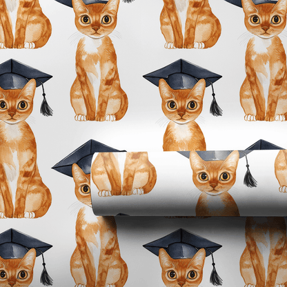 Abyssinian Graduate - Wrapping Paper - Aspen & Arlo