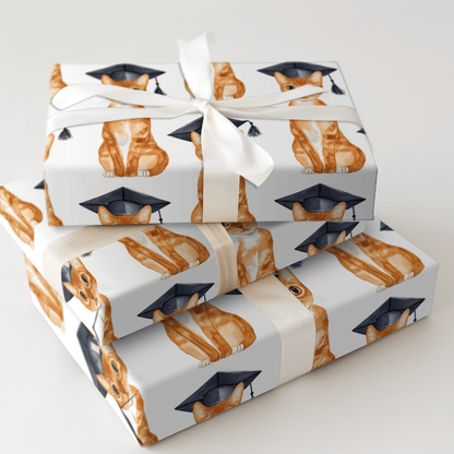 Abyssinian Graduate - Wrapping Paper - Aspen & Arlo