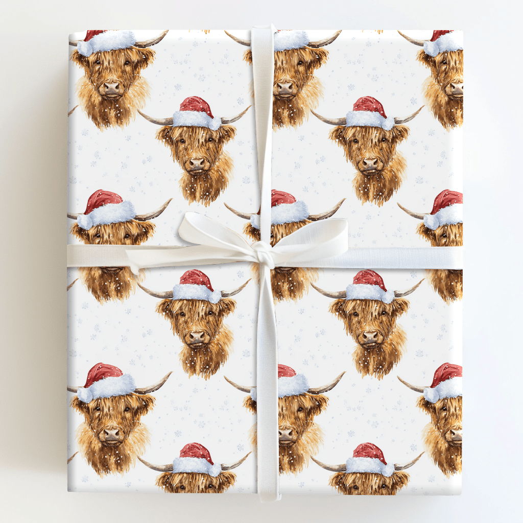 Merry Moo - Wrapping Paper - Aspen & Arlo