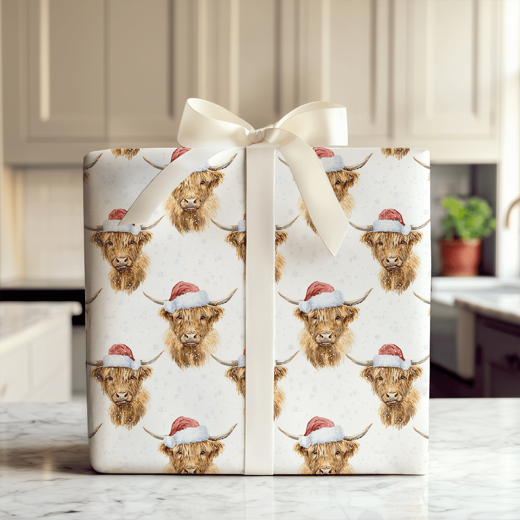 Merry Moo - Wrapping Paper - Aspen & Arlo