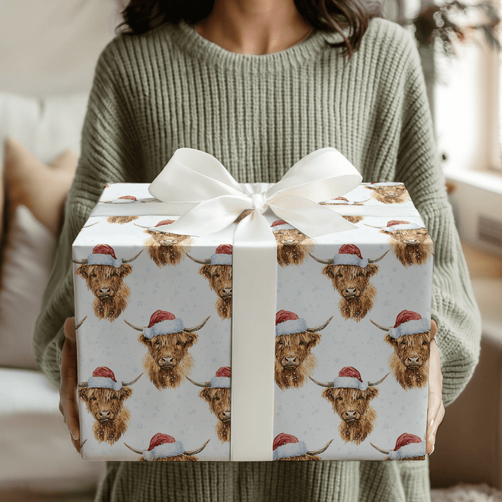 Merry Moo - Wrapping Paper - Aspen & Arlo