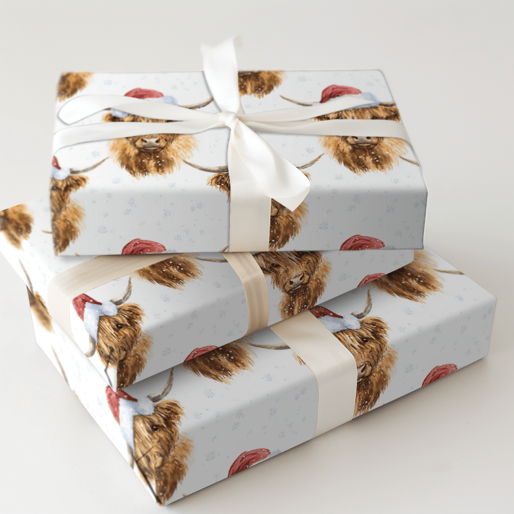 Merry Moo - Wrapping Paper - Aspen & Arlo