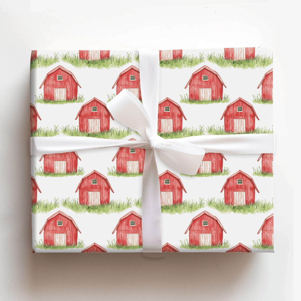 From the Barn to the Party - Wrapping Paper - Aspen & Arlo