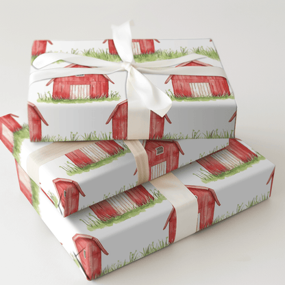 From the Barn to the Party - Wrapping Paper - Aspen & Arlo