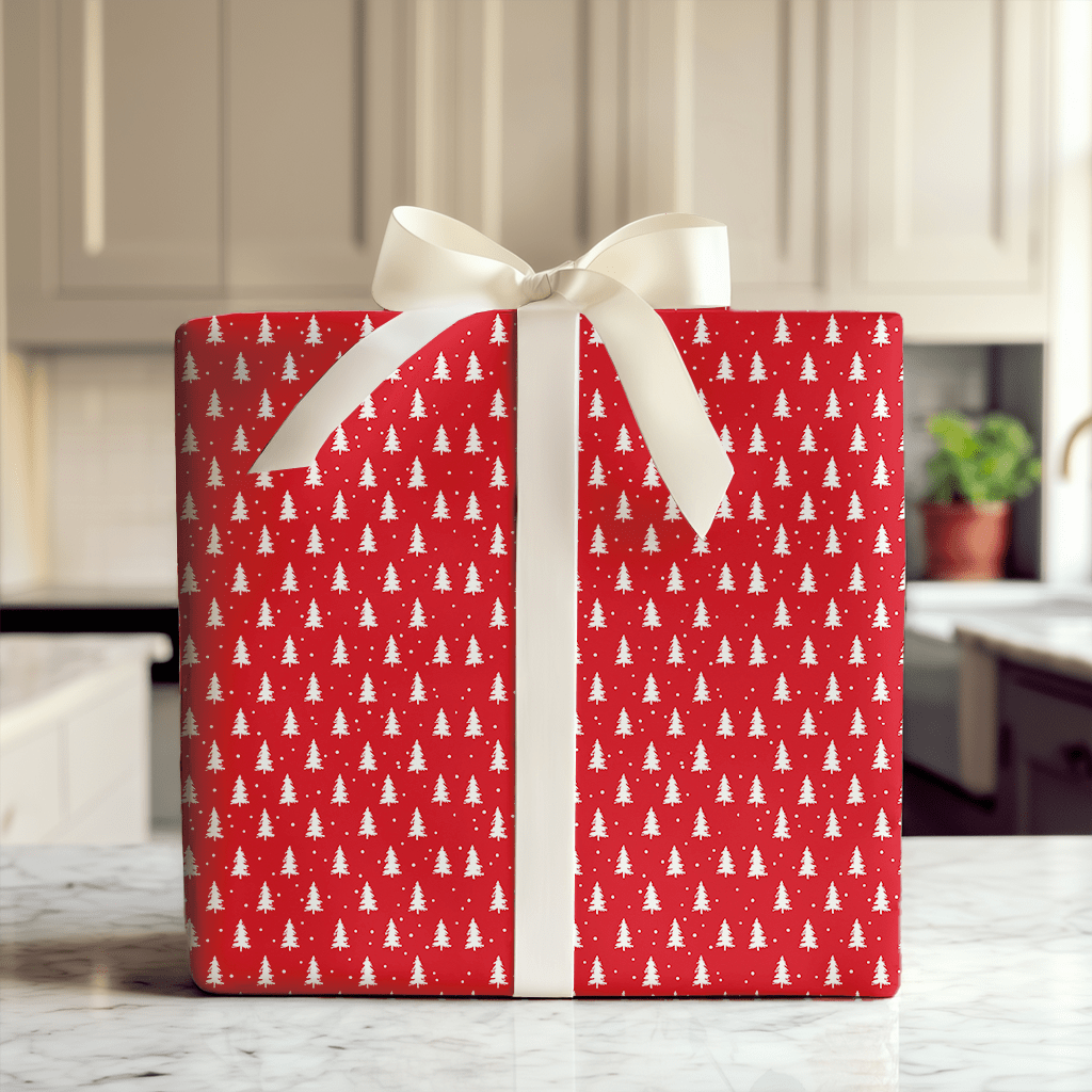Tiny Trees - Wrapping Paper - Aspen & Arlo