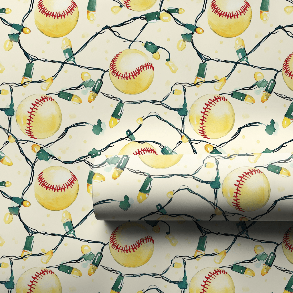 Deck the Diamond - Wrapping Paper - Aspen & Arlo