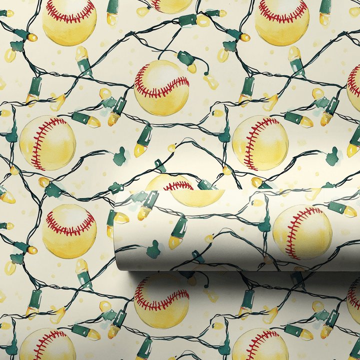 Deck the Diamond - Wrapping Paper - Aspen & Arlo