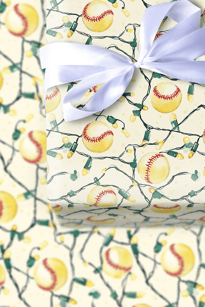Deck the Diamond - Wrapping Paper - Aspen & Arlo
