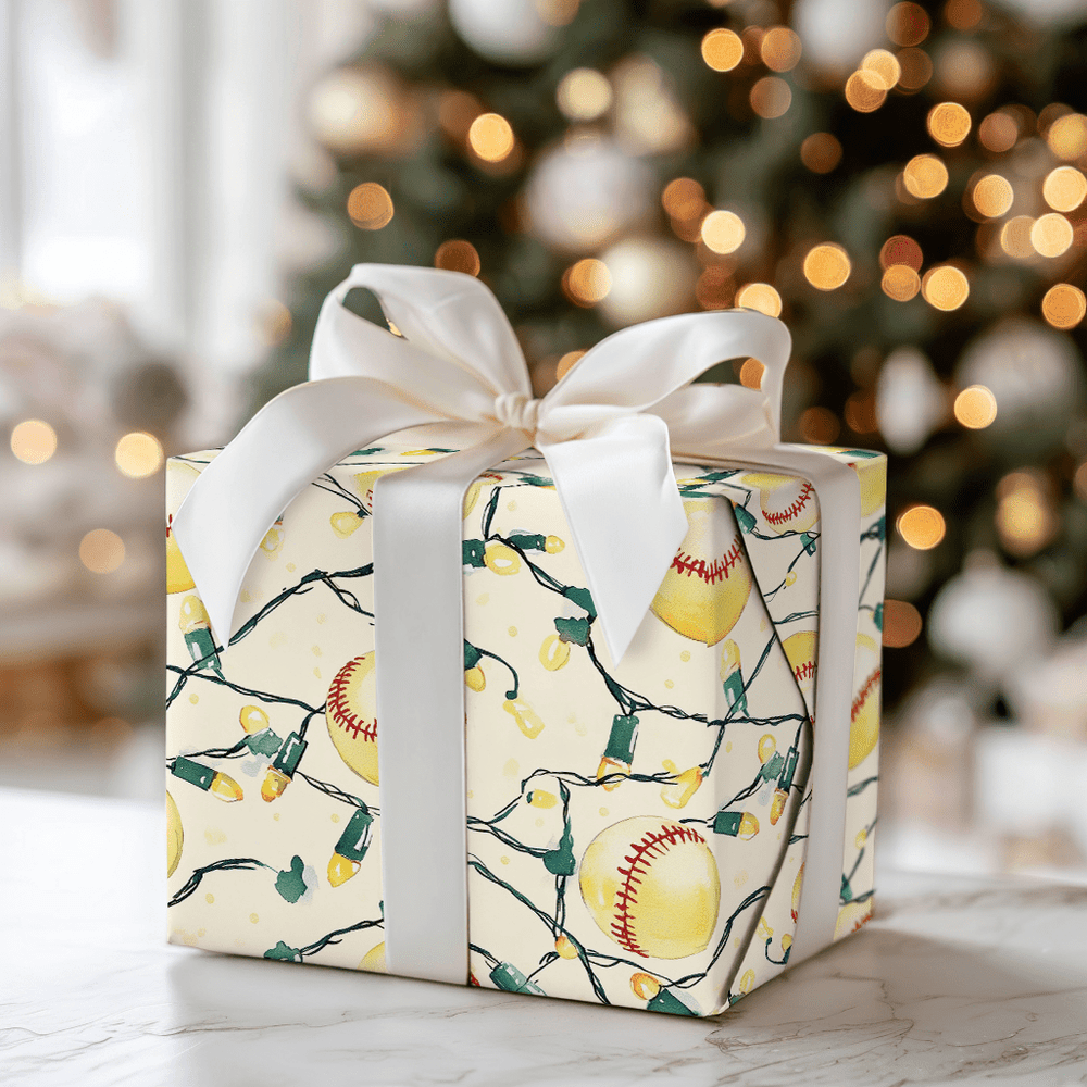 Deck the Diamond - Wrapping Paper - Aspen & Arlo