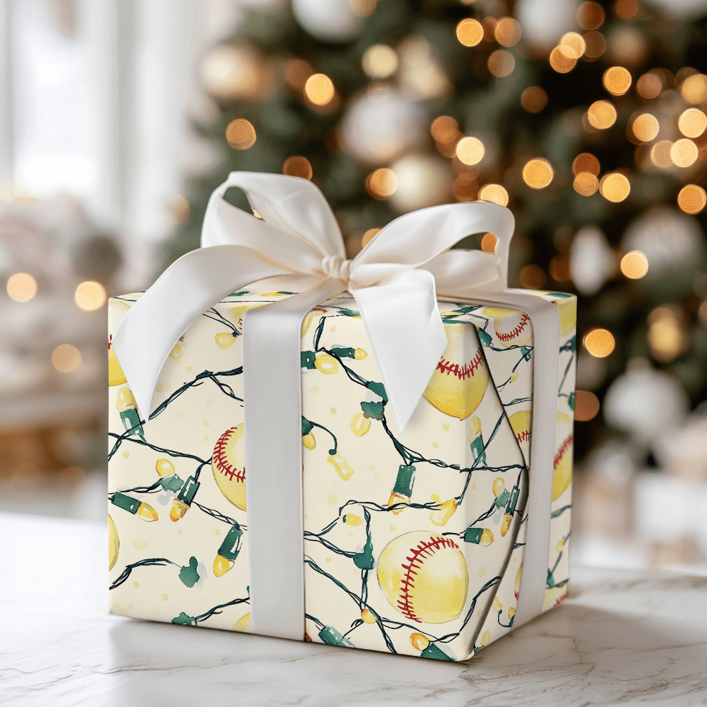 Deck the Diamond - Wrapping Paper - Aspen & Arlo