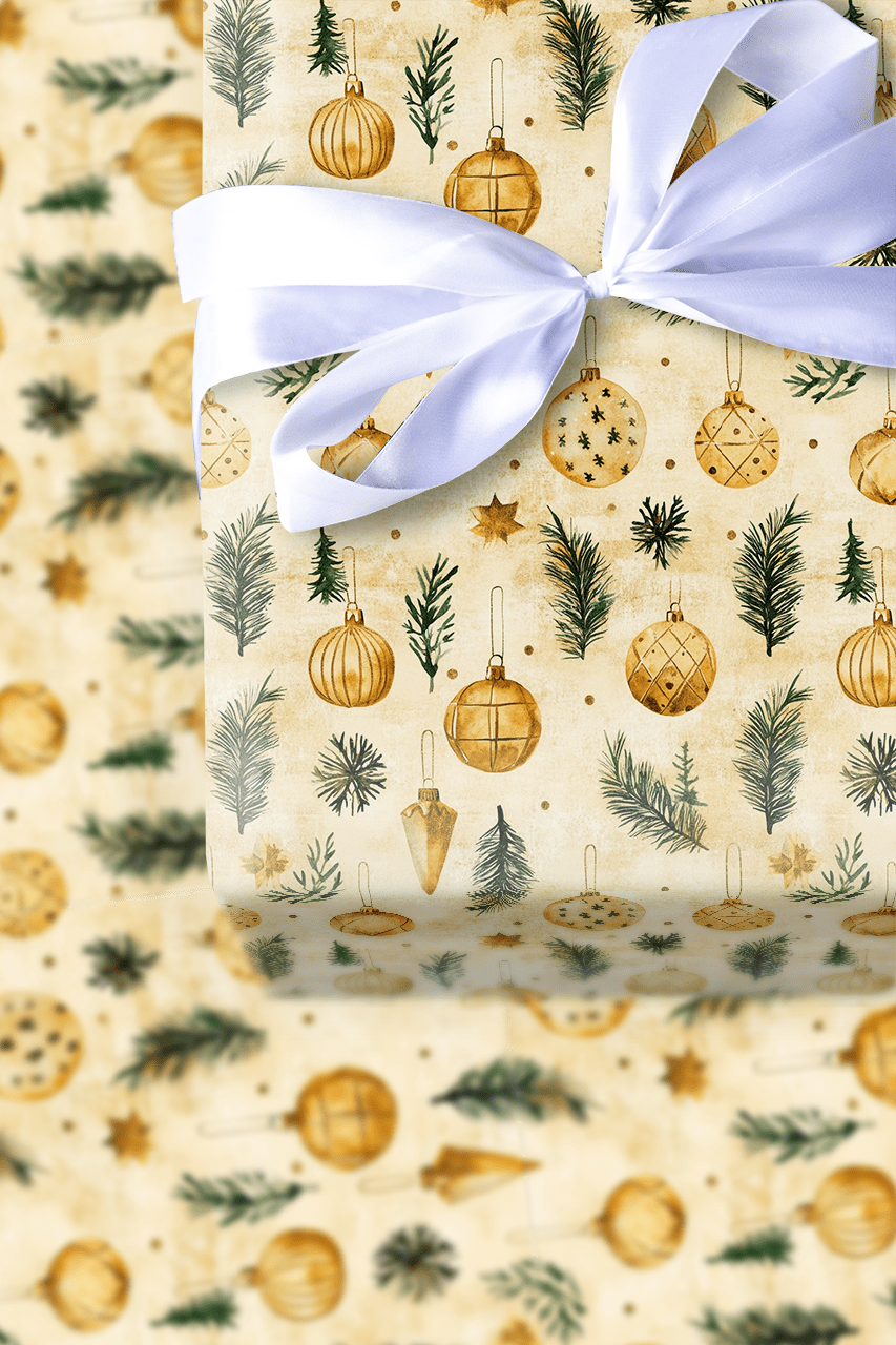 Trim the Tree - Wrapping Paper - Aspen & Arlo