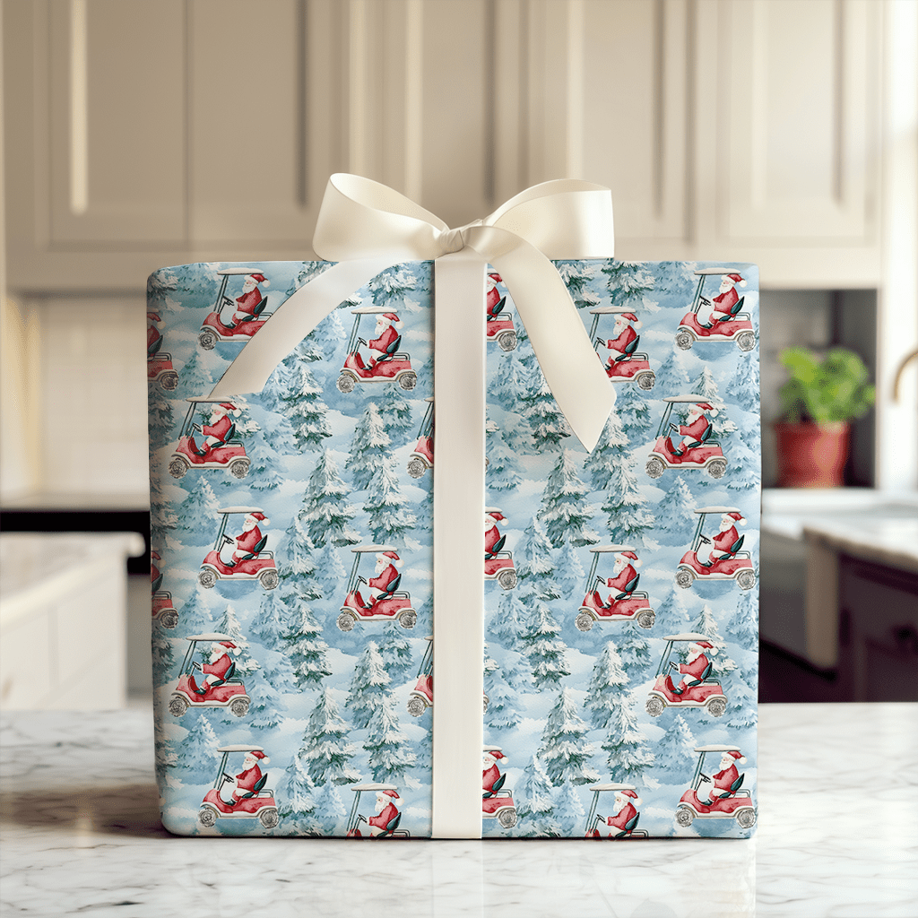 Red and Greenway_ - Wrapping Paper - Aspen & Arlo