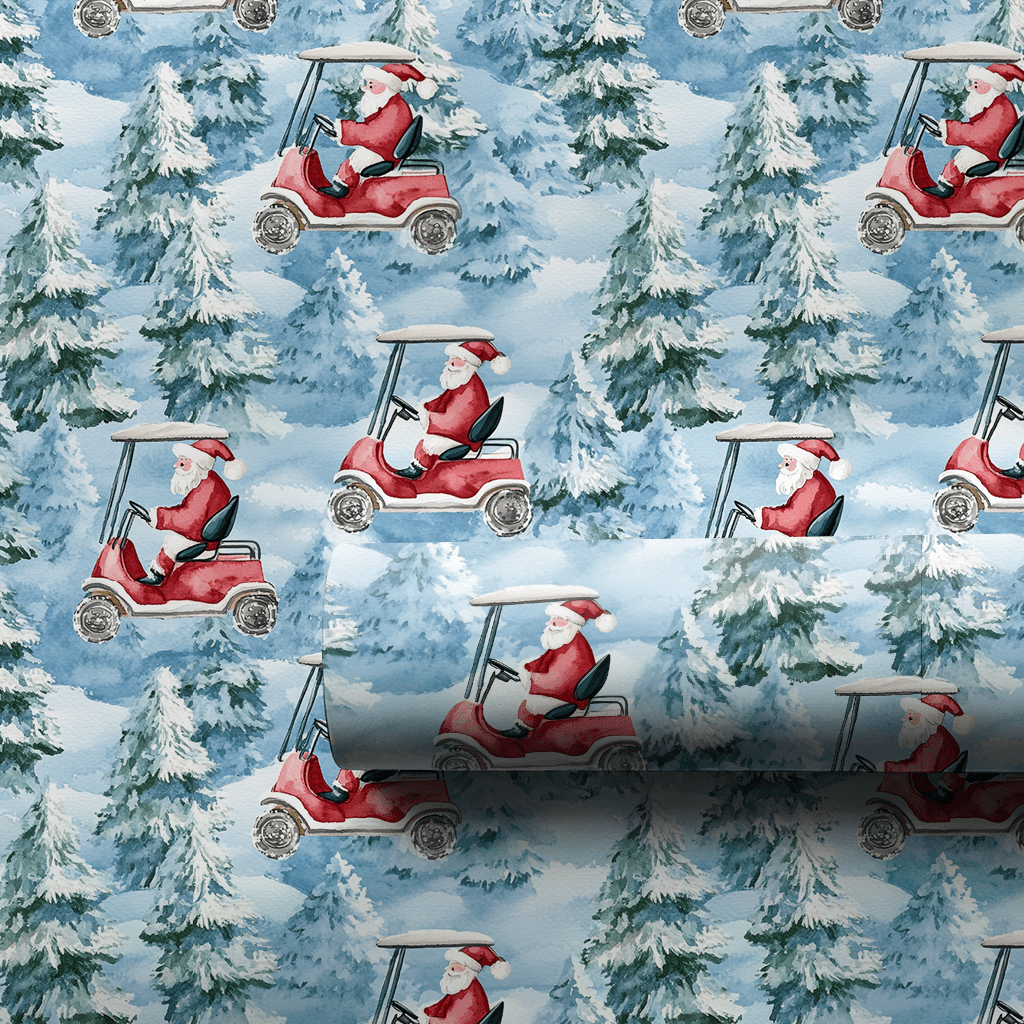 Red and Greenway_ - Wrapping Paper - Aspen & Arlo