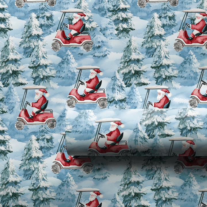 Red and Greenway_ - Wrapping Paper - Aspen & Arlo