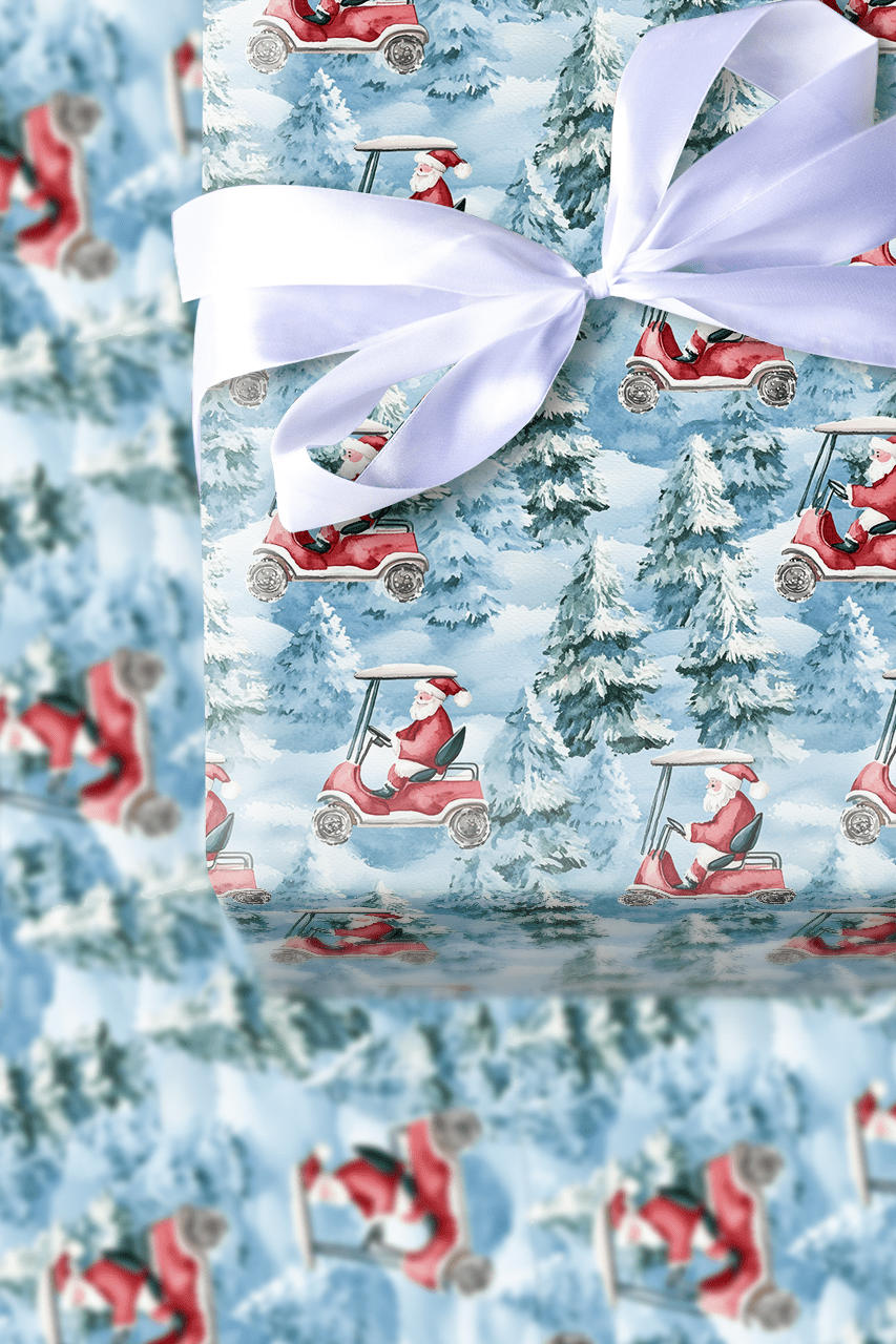Red and Greenway_ - Wrapping Paper - Aspen & Arlo
