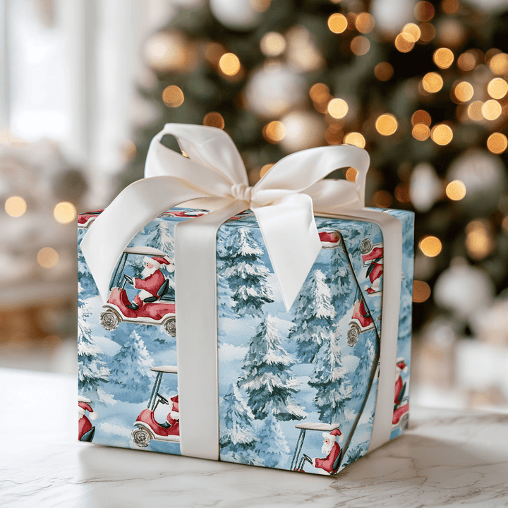 Red and Greenway_ - Wrapping Paper - Aspen & Arlo