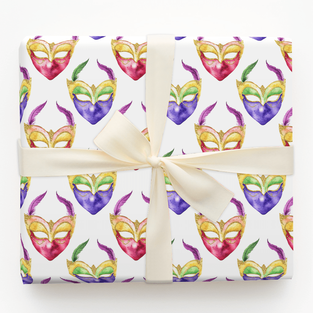 Mardi Gras Magic - Wrapping Paper - Aspen &amp; Arlo