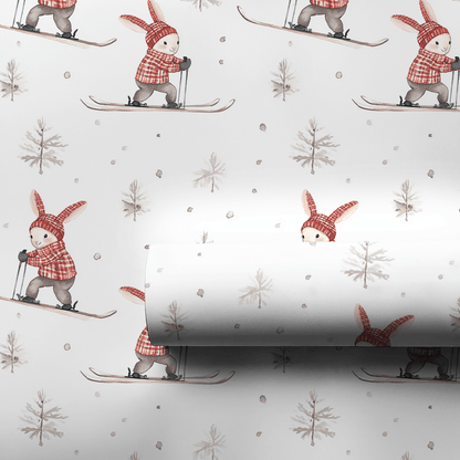 Powder Bunny - Wrapping Paper - Aspen & Arlo