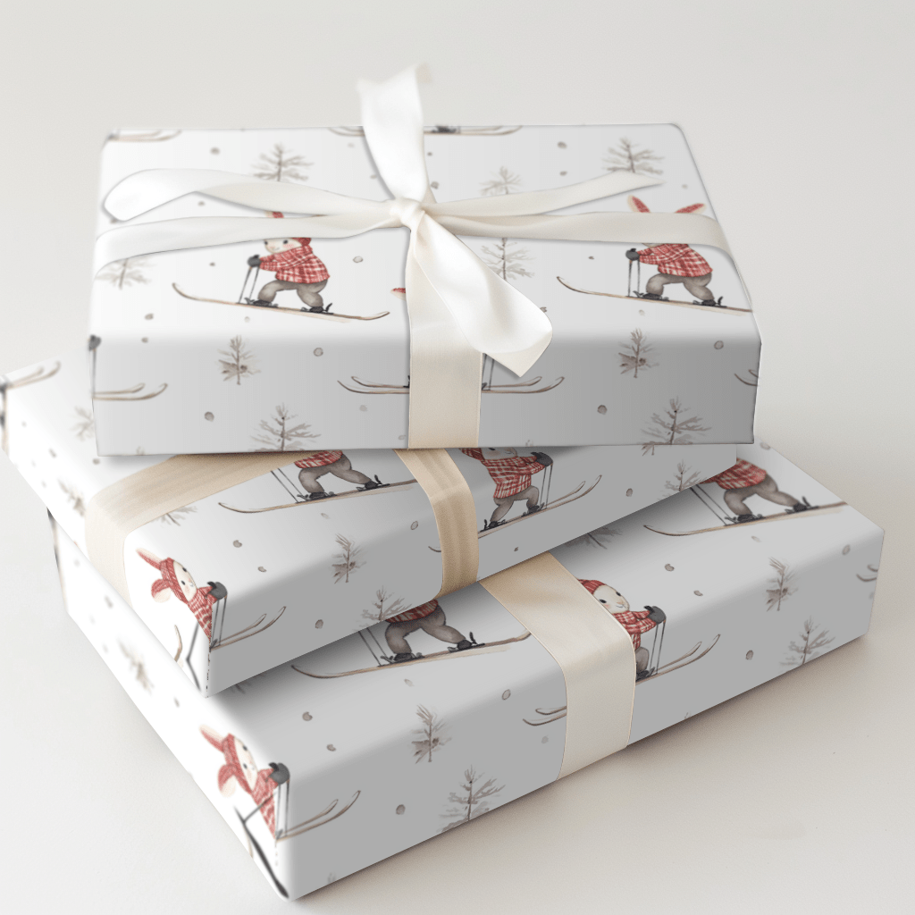 Powder Bunny - Wrapping Paper - Aspen & Arlo